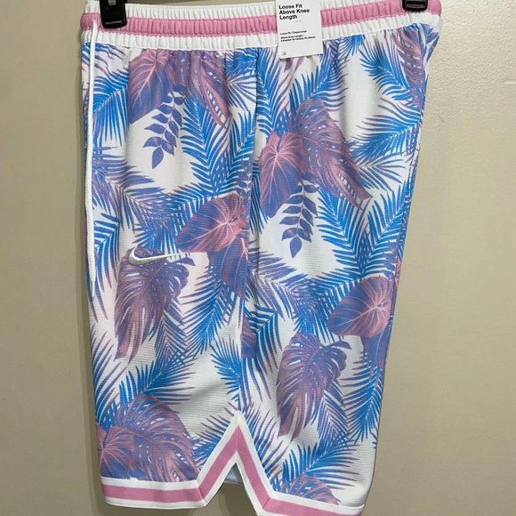 nike men's dna floral basketball shorts